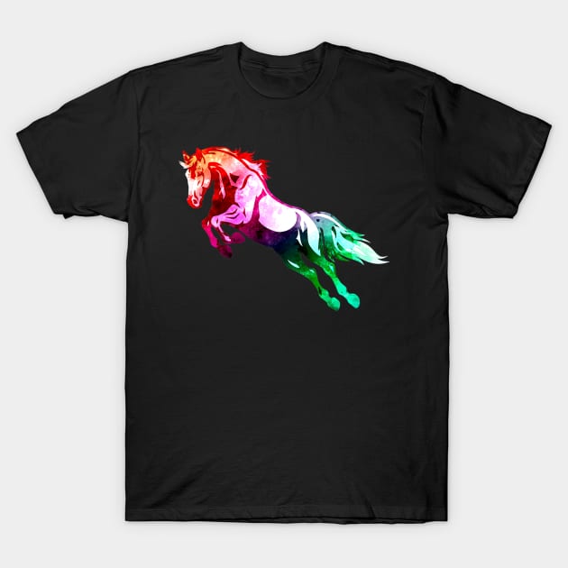 Funny Horse T-Shirts T-Shirt by fioruna25